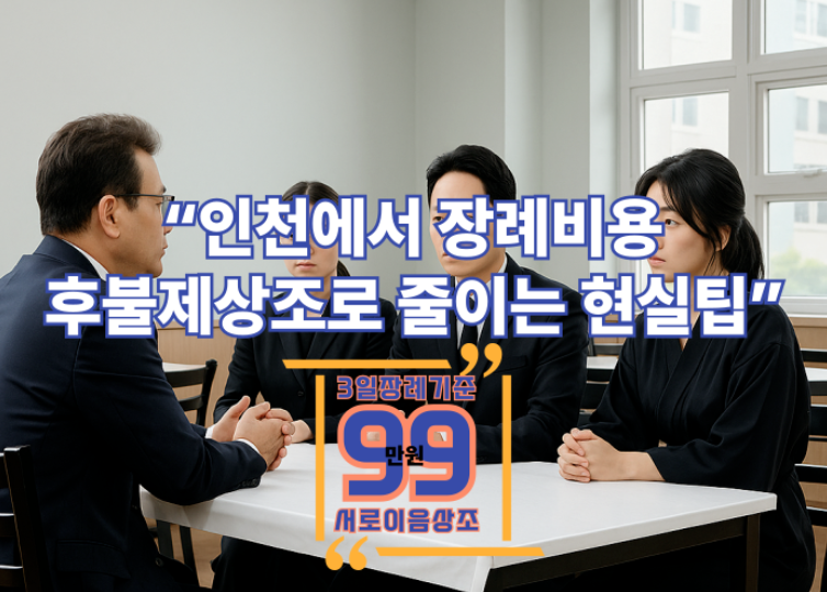 인천후불제상조비용, 현실적인 혜택과 선택법